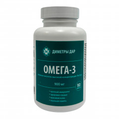 Омега-3, в капсулах, 90 шт.